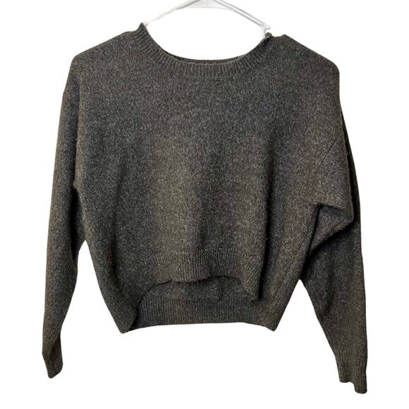 Gymboree Girls Gray with Sparkle Sweater Size L - Picture 1 of 4